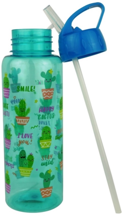 Casey FlipTop 1 Litre Plastic Water Bottle with