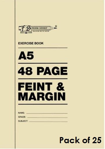 Nexx A5 College Exercise Book 48 Page Feint &