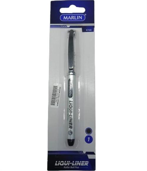Marlin Liqui Liner Roller Ball Pen Black Single –