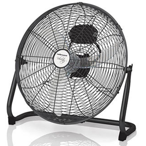 Mellerware Steel Black Hi Velocity 45cm 3 Speed