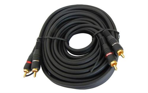 Geeko 2 X RCA Male to Male Audio Cable With