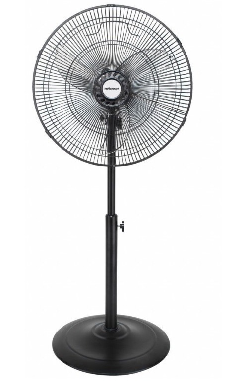 Mellerware Pedestal Steel Fan 40cm Black Retail