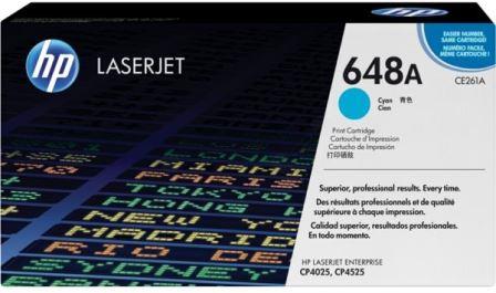 HP 648A Cyan LaserJet Toner Cartridge