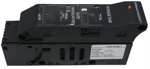 Solarix NT00 Rail Mount 1 Pole 160A DC Fuse