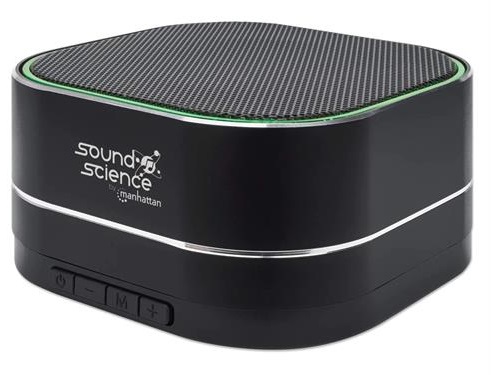 Manhattan Sound Science Metallic LED Bluetooth