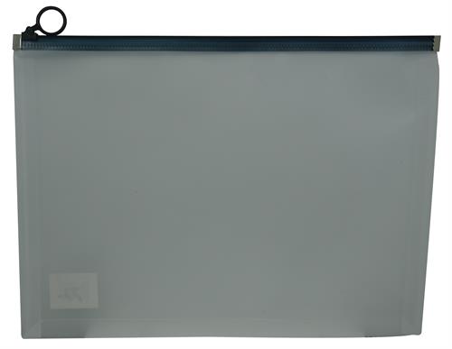 Brainware A4 Clear Carry Folder With Black Easy