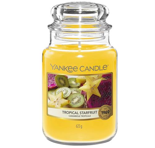 Yankee Candle Tropical Starfruit Large Jar Retail