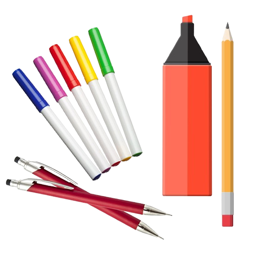 Pens Pencils and Markers