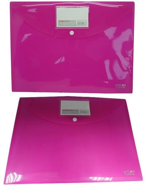 DLOffice A4 Carry Folder with Press Stud on Flap