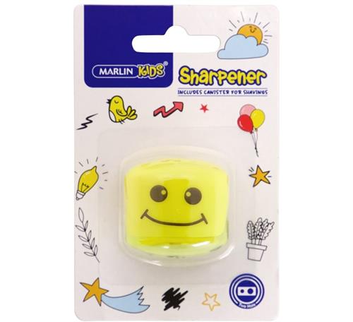 Marlin Kids 2 Hole Sharpener With Container