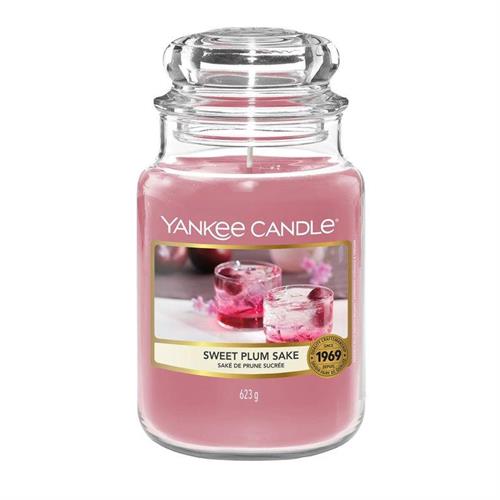 Yankee Candle Plum Sake Large Jar Retail Box No