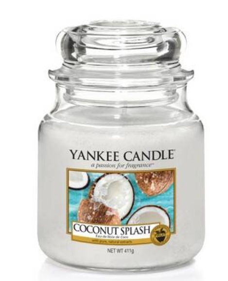 Yankee Candle Coconut Splash Medium Jar Retail